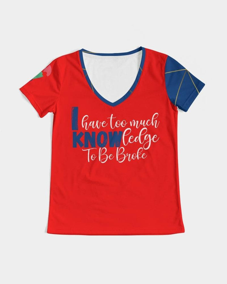 I Know Signature Women's V-Neck Tee