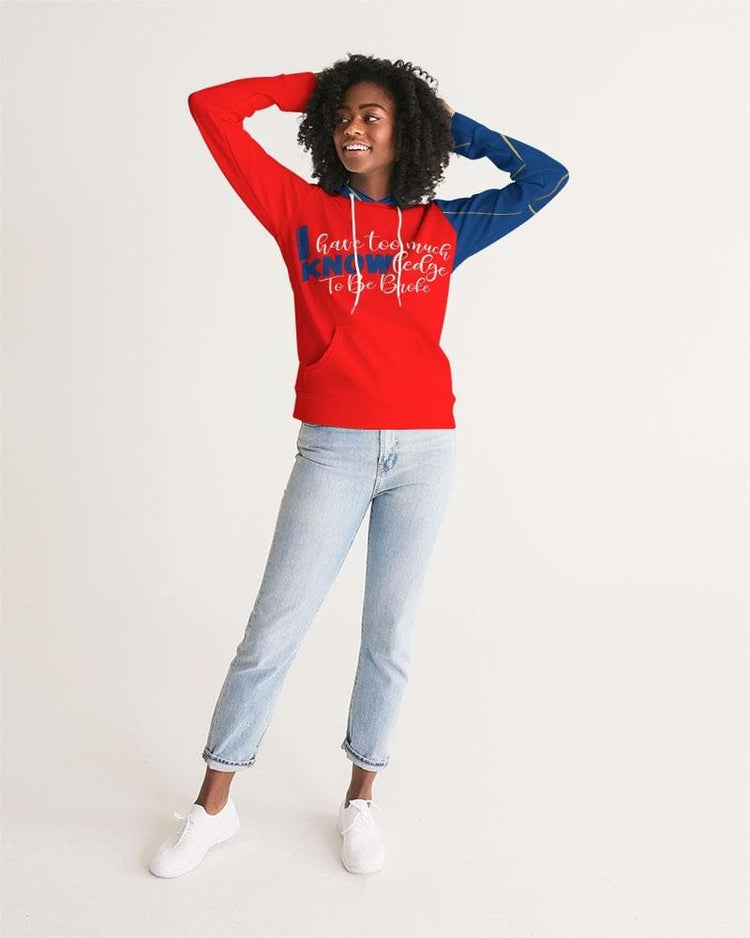 I Know Too Much To Be Broke Signature Women's Hoodie